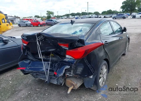 2014 Hyundai Elantra Se из США, поврежденный, VIN KMHDH4AE2EU066458